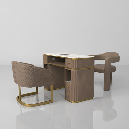 Veloura Single Manicure Station