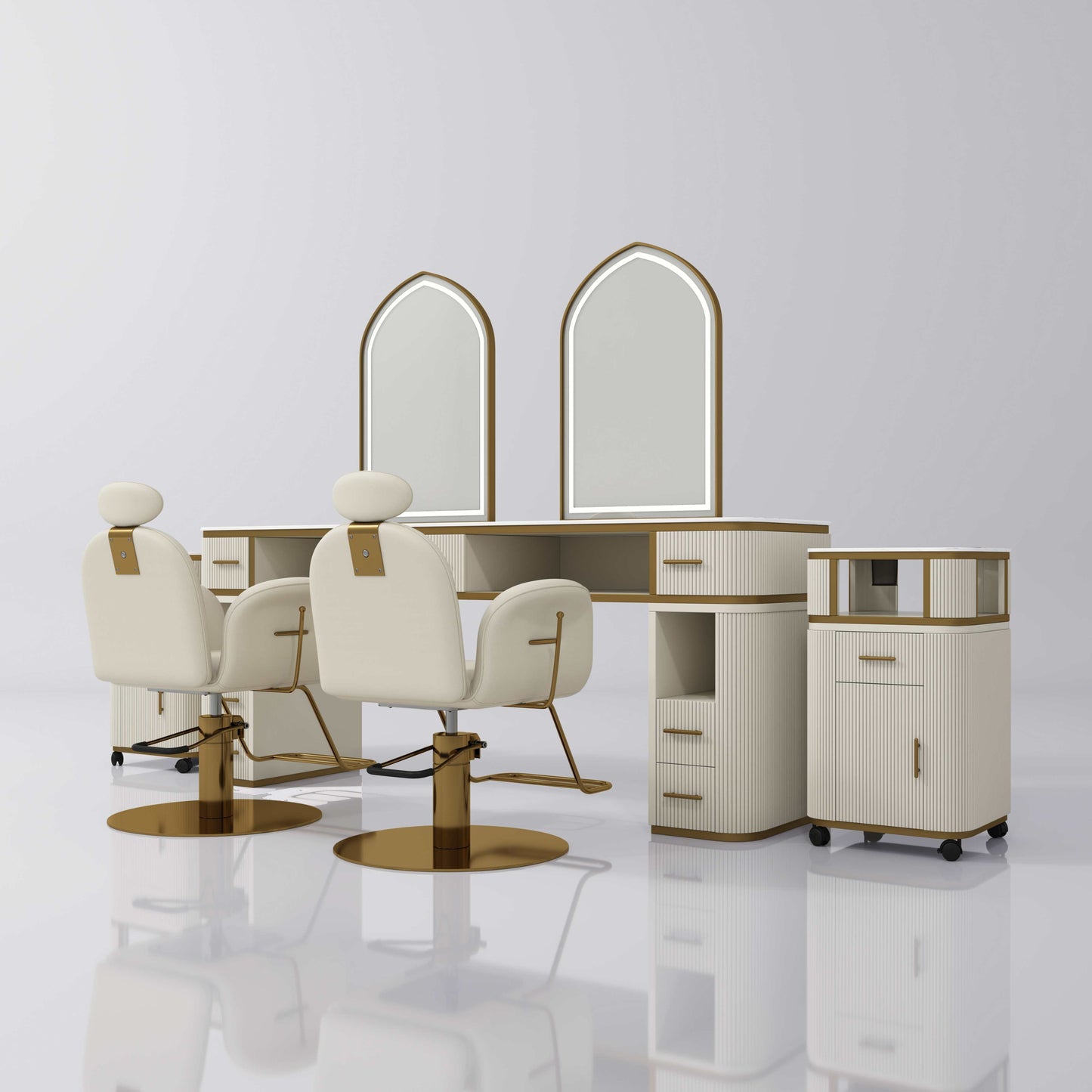 Monaco Double Styling Station