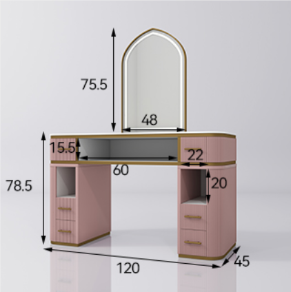 Monaco Styling Desk