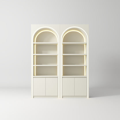 Aura Arch LED Display Cabinet – Double