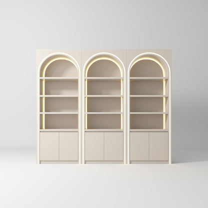 Aura Grand Triple Arch LED Display Cabinet