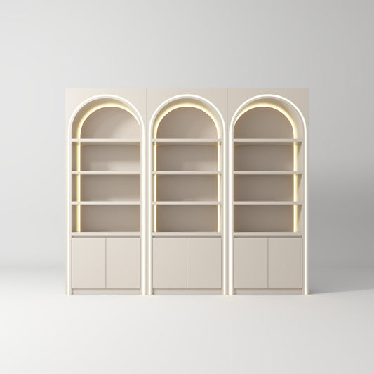 Aura Grand Triple Arch LED Display Cabinet