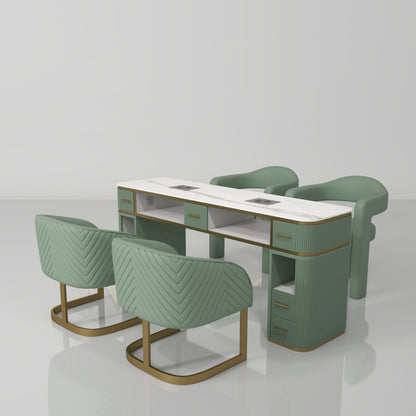 Veloura Double Manicure Station