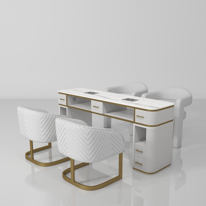 Veloura Double Manicure Station