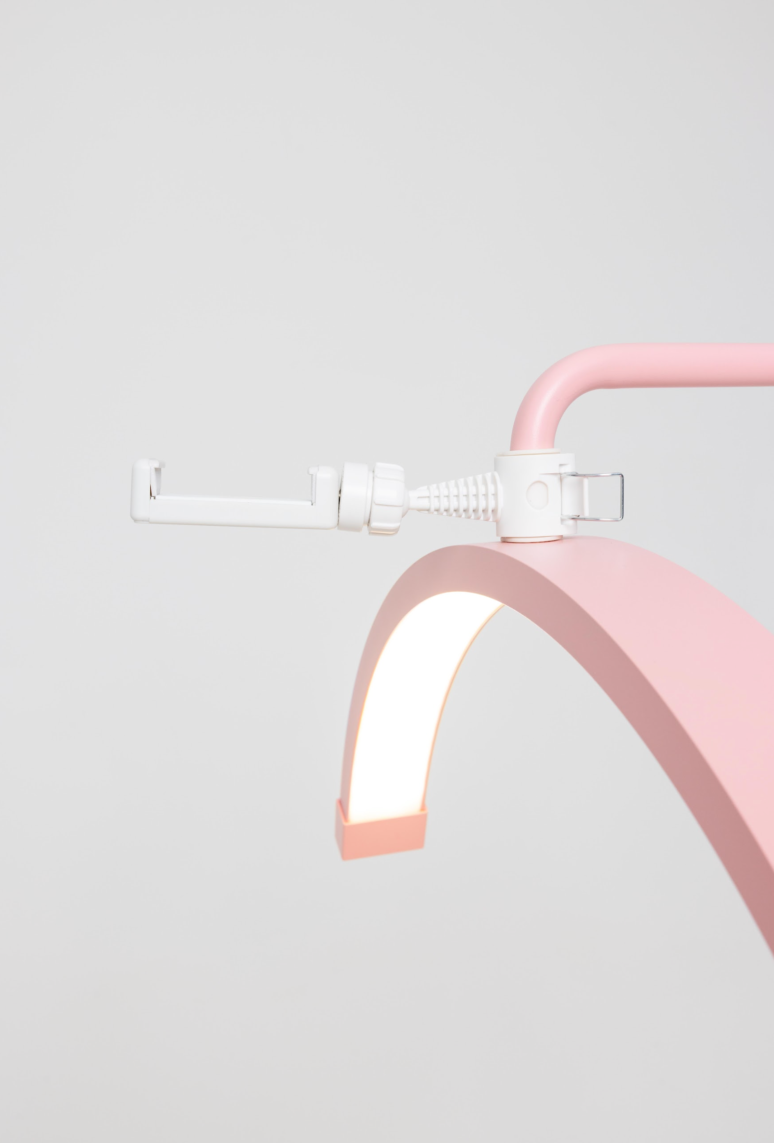 Beuaty Pink moon light with phone holder 